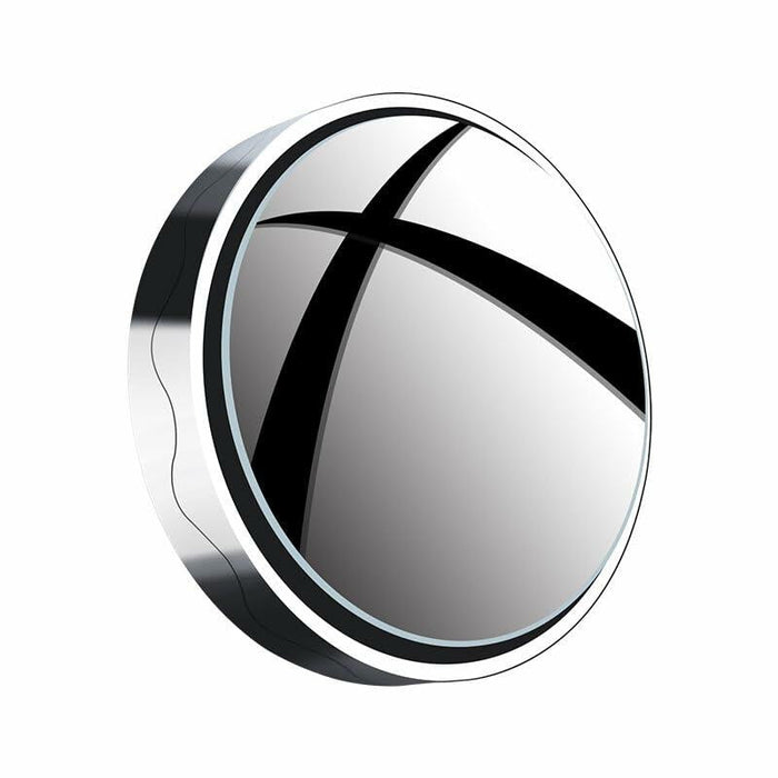 Schönn 2 Pack Blind Spot Car Mirrors 2" Adjustable HD Glass Silver Frame by Deal US