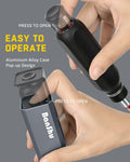 Banshu 12-in-1 Ratchet Screwdriver Set Magnetic Bits Case Colorful Alloy Steel by Deal US
