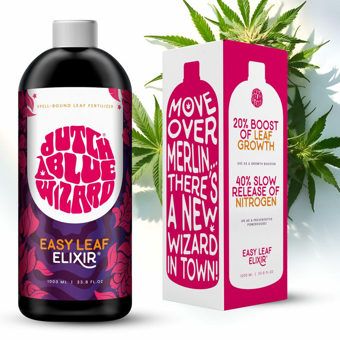 Dutch Blue Wizard Easy Leaf Elixir Plant Food Hydroponics Liquid Nutrient by Deal US
