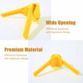 Iosjeude Lemon Squeezer Manual Citrus Juicer Foldable Yellow Plastic 1 Pc by Deal US