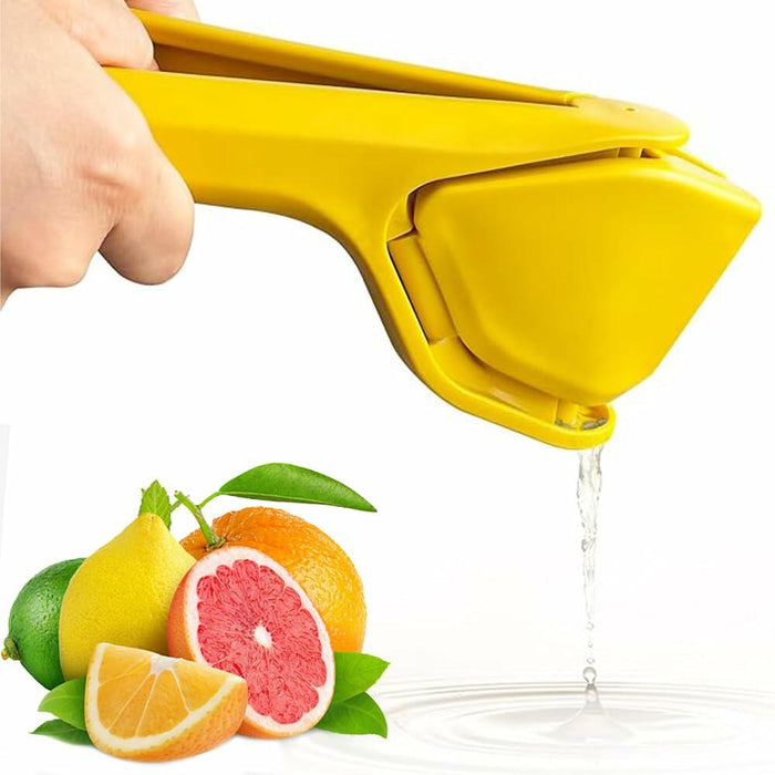 Iosjeude Lemon Squeezer Manual Citrus Juicer Foldable Yellow Plastic 1 Pc by Deal US