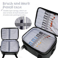 Yumt Acrylic Paint Brush & Bottle Organizer 7 Tier Clear Storage Display by Deal US