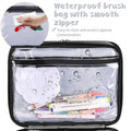 Yumt Acrylic Paint Brush & Bottle Organizer 7 Tier Clear Storage Display by Deal US