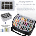 Yumt Acrylic Paint Brush & Bottle Organizer 7 Tier Clear Storage Display by Deal US