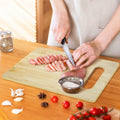 DOIUCRO Gifts for Mom Bamboo Kitchen Cutting Board Wooden Serving Board by Deal US