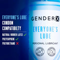 Gender X Water-Based Personal Lubricant Peach Orange Cranberry Flavored 8 fl oz by Deal US