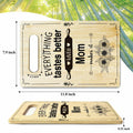 DOIUCRO Gifts for Mom Bamboo Kitchen Cutting Board Wooden Serving Board by Deal US
