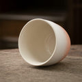 TEANAGOO Japanese Tea Cup 5.6oz Gradient Pink White 4 Pcs Box by Deal US