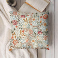 Yaemikoo William Morris Vintage Floral Throw Pillow Covers Set of 2 18x18 by Deal US