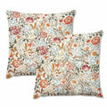 Yaemikoo William Morris Vintage Floral Throw Pillow Covers Set of 2 18x18 by Deal US