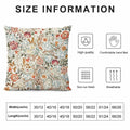 Yaemikoo William Morris Vintage Floral Throw Pillow Covers Set of 2 18x18 by Deal US