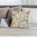 Yaemikoo William Morris Vintage Floral Throw Pillow Covers Set of 2 18x18 by Deal US