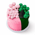 Geelin 41 Pcs Halloween Witch Cake Topper Pink Green Silver Black Balloons by Deal US