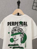 SOLY HUX Boys Graphic Tee Short Sleeve Letter Print White Size 10Y by Deal US