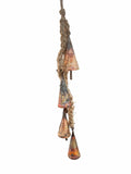 AYLIN OVERSEAS Wind Chime Christmas Bells 17in 4 Stainless Steel Rustic by Deal US