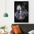 Generic Neymar Wall Art Canvas Print Poster 16x24inch Unframed by Deal US
