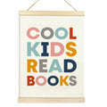 TAEDIN Kids Book Poster Hanger Frame Wooden Colorful 12x16 Space Theme by Deal US