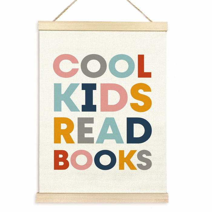 TAEDIN Kids Book Poster Hanger Frame Wooden Colorful 12x16 Space Theme by Deal US