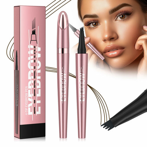 YIWANLLE 3D Microblading Eyebrow Tattoo Pencil Waterproof C-Black 1 Count by Deal US