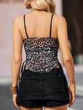 Avidlove Women Mesh Camisole Sheer Leopard Print Tank Top Size M by Deal US