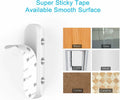 INCHOR Cord Organizer White Silicone 3-Pack Cable Clips (7,5,3 Slots) by Deal US