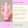 The Milli Method Dry Shampoo Powder Non-Aerosol Lemongrass 0.88oz Travel by Deal US