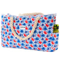SHYLERO Waterproof Beach Tote Bag with Airtight Pouch & Key Holder L22xH15xW6 by Deal US