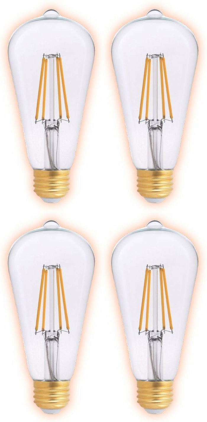 GoodBulb LED A19 5W 40W Replacement 2700K 500 Lumens High CRI 4 Pack by Deal US