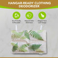 ACKU10 Bamboo Charcoal Odor Absorber for Clothing Closets 1-Pack Off White by Deal US