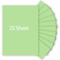 MEIOPUOYEAM Lake Blue Cardstock 8.5x11 Inch 25 Sheets Paper by Deal US