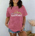 WIPXITK Womens Hawaii Sunshine Beach Heart Graphic Tee Pink Size XL by Deal US
