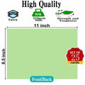 MEIOPUOYEAM Lake Blue Cardstock 8.5x11 Inch 25 Sheets Paper by Deal US