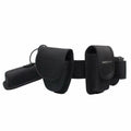 ROCOTACTICAL 5-in-1 Police Duty Web Belt Kit Black Medium 32-38" by Deal US