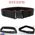 ROCOTACTICAL 5-in-1 Police Duty Web Belt Kit Black Medium 32-38" by Deal US
