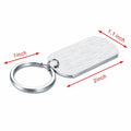 Alotozo Teacher Appreciation Laser Engraved Keychain Bulk Thank You Gifts Small by Deal US
