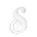3PCS Letter Charms for Bogg Bags 2.75" Large Inserts Accessories White S by Deal US