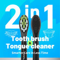 Oralica Whitening Replacement Toothbrush Heads Philips Sonicare 6 Pack Black by Deal US