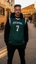 Genuine Collective Michigan State Spartans Women's Basketball Green Large by Deal US