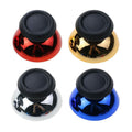 Rowsmau Chrome 3D Analog Thumbstick Caps Replacement for PS5 Red by Deal US