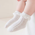Zumou Toddler Lace Socks Ruffle Eyelet Princess 6 Pairs Size 6-8 Years by Deal US