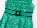 Akokvlar Girls Halloween Disgust Cartoon Dress Green Size 8-9 Years by Deal US