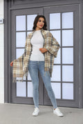 HUSG20 Plaid Scarf Women Gray Square Lattice Winter Fall Spring Accessory by Deal US