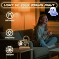 Werncy Cute Ghost Acrylic Desktop Sign Halloween Christmas Decor Transparent by Deal US
