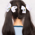 XEININVU Bee Hair Clips Toddler Girls Bowknot Hair Barrettes Yellow White 2PCS by Deal US
