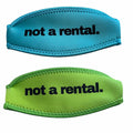 Isle Essentials Aqua Lime Green Scuba Snorkel Mask Strap Cover by Deal US
