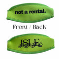 Isle Essentials Aqua Lime Green Scuba Snorkel Mask Strap Cover by Deal US