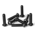 NIULUNBAO M8-1.25x45mm Button Head Socket Cap Screws Black Oxide 10pcs by Deal US
