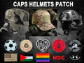 2 Pcs America Australian USA Flag Patch Tactical Military Embroidered by Deal US