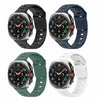 Seltureone 4 Pack Silicone Sport Bands for Galaxy Watch Ultra 47mm