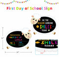 GROWTHMAGIC First Day of School Sign Sheep Shape Chalkboard 14x11 PVC by Deal US